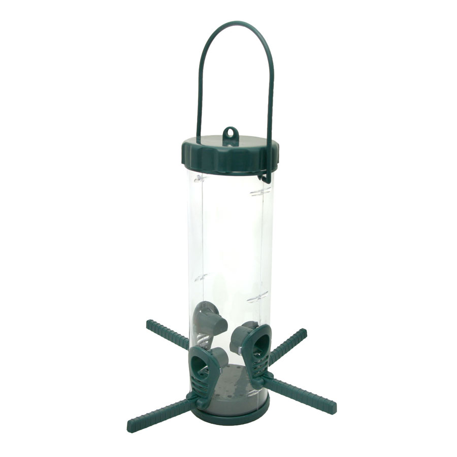 Wild Beaks Plastic Seed Feeder - Rookes Pet Products