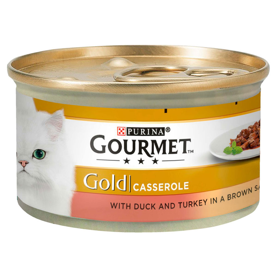 Duck hot sale cat food