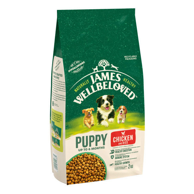 James Wellbeloved Complete Dry Dog Food Puppy Chicken - Rookes Pet Products